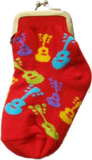Guitars Sock Coin Purse Party Favor Gift New  