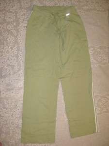 New York Laundry NYL green drawstring Pants Women S  