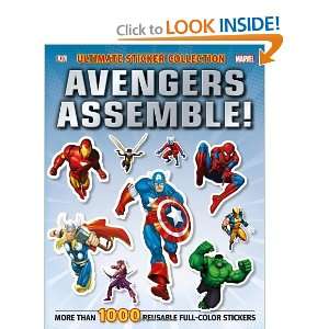 Ultimate Sticker Collection Marvel Avengers Avengers 