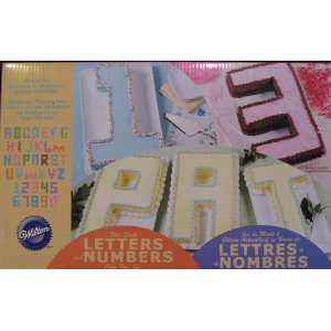 Wilton Letters and Numbers Cake Pan Set 