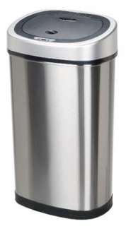   DZT 50 9 Infrared Touchless Stainless Steel Trash Can, 13.2 Gallon