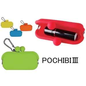  POCHIBI 3 Silicone lipstick case (Orange) Electronics