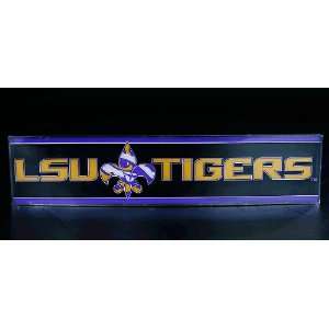   30 039 00 LSU Tiger Car Sticker   Light Up