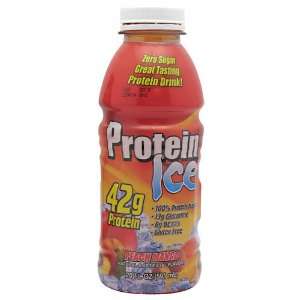   12 20oz (591mL) Bottles Peach Mango Protein Drinks Advance Nutrient