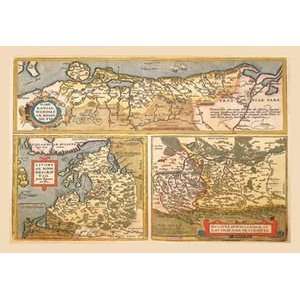  Maps of Eastern Europe and Russia   16x24 Giclee Fine Art 