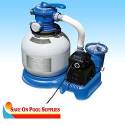 Intex Krystal Clear 14 Sand Filter Pump For Aboveground Swimming Pool 