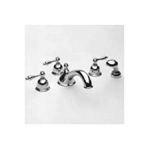   Brass Trim Kit For 807 Roman Tub Deck Set With Stainless Steel PVD