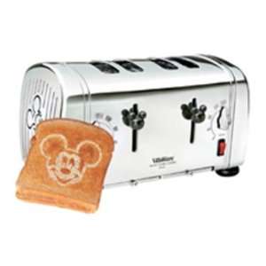  4 Slice Mickey Toaster Villaware V555508