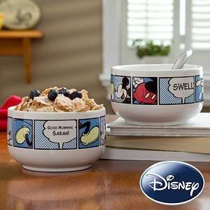  Personalized Disney Mickey Mouse Bowl