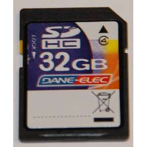  32 GB SD HC Dane Elec Memory Card Electronics