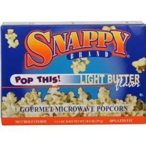 12/3 Pack Light Butter Popcorn   Microwave Case Pack 36  