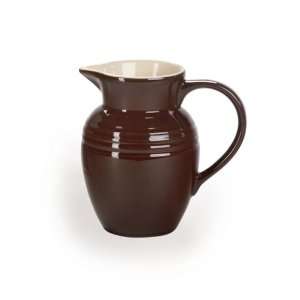  Le Creuset Stoneware 22 oz. Breakfast Jug   Chestnut 