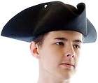 HISTORICAL Pirate/Buccaneer/Highwayman DELUXE Tricorn Hat 1 size fits 