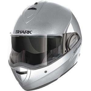  Shark Evoline 2 ST Helmet   Small/Silver Automotive
