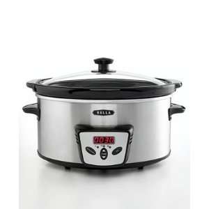    Bella 13601 Programmable Slow Cooker, 5 Qt