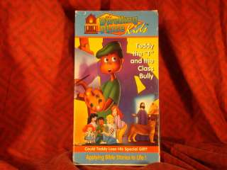 Dwelling Place Kids Teddy The T and Class Bully VHS  