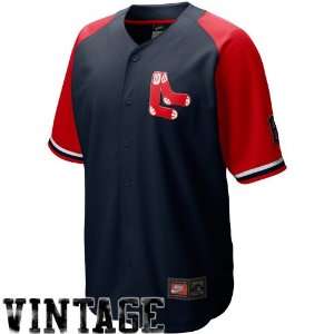   Red Cooperstown Quick Pick Baseball Jersey (Medium)