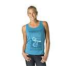 prAna Womens Burst Tank Aqua X Small  