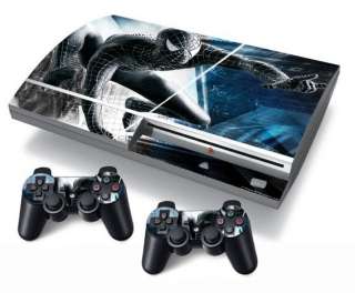   Vinyl Decal Sticker Skin Sony PlayStation 3 PS3 2 Controllers  