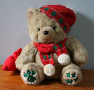 Chosun CHRISTMAS BEAR Plush Stuffed Animal ADORABLE  