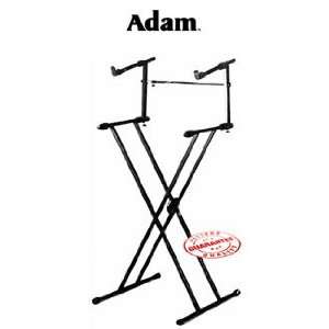    ADAM KEYBOARD STAND WITH 2 TIER AKS1165/2 Musical Instruments