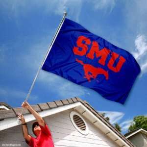 SMU Southern Methodist Mustangs University Large College Flag  