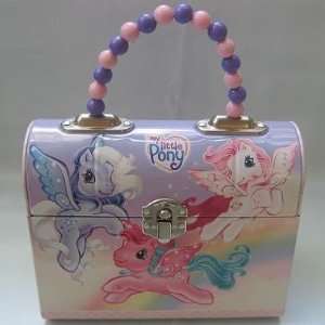    My Little Pony Beaded Purse Tin Box   Magic Unicorns Toys & Games
