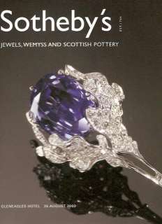 Sothebys Jewels Wemyss & Scottish Pottery 2003  