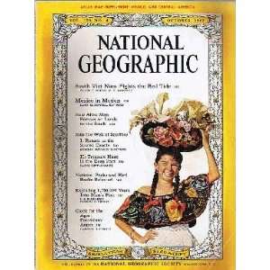 National Geographic October 1961 (Atlas Map Supplement Mexico and 