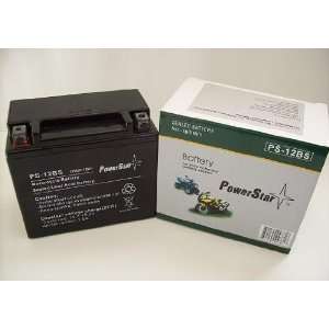   Powerstar 12BS YTX 12BS Motorcycle Battery 2 YEAR WARRANTY Automotive