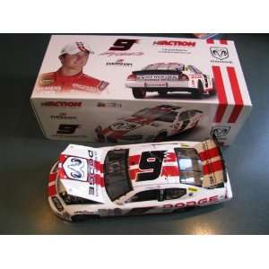 2005 Reverse Pit Cap White & Red Stripes Dodge Charger Brickyard 