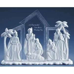   & Ivory Porcelain Inspirational Nativity Figures 9