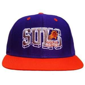  Vintage Phoenix Suns Snapback NBA Retro Hat Cap   Purple 