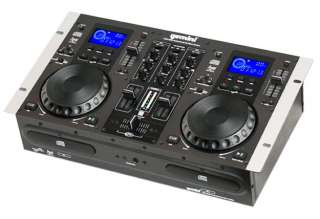    GEMINI CDM 3200 Dual Pro Audio DJ CD Player & Mixer w/ Insta Start