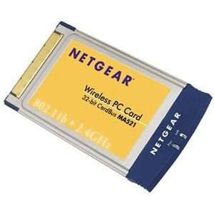  NETGEAR MA521 802.11b Wireless PC Card   network adapter 