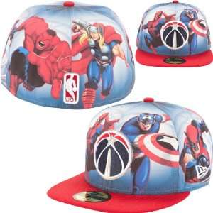  New Era Washington Wizards Marvel Comics 59FIFTY Fitted Hat 