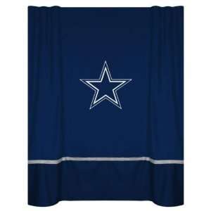    Dallas Cowboys MVP Bathroom Shower Curtain