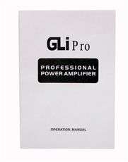 GLI PRO PVX 2500 2,500 WATT POWER AMPLIFIER DJ RACK AMP 641700425009 