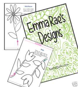 Machine Quilter Frame   Freehand Quilting Designs eBook by Emma Rae 