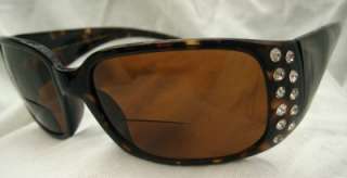   or tortoise rhinestone bling bifocal reading glasses sunglasses 1 5