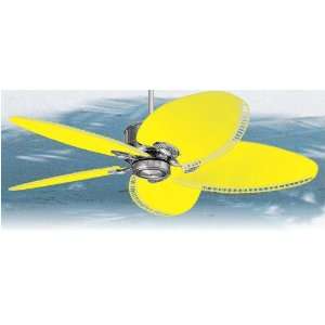 Emerson Ceiling Fans Maui Yellow Model CF2000SY PW in Pewter. Damp 
