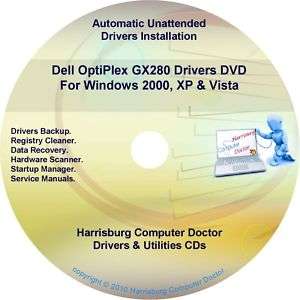 Dell OptiPlex GX280 Drivers Restore Disc Disk CD/DVD  
