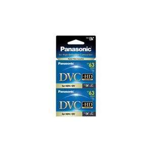  Panasonic AY DVM63HD MiniDV Cassette Electronics