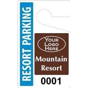   for Club / Resort Parking Permits ToughTag, 3 x 5