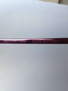   Vuitton Z0230U Alias Rose Pink Rhinestone Sunglasses Sunnies W/Case