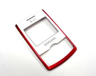 OEM SAMSUNG PROPEL SGH A767 RED/WHITE FACEPLATE  