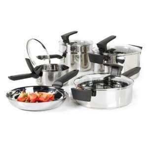  Philippe Richard Stainless Steel Cookware Set, 10 Piece 