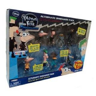 Disney Phineas and Ferb Exclusive Across The 2nd Dimension PVC Mini 