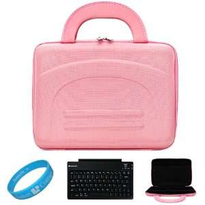  Pink Durable Hard Cube Carrying Case for Acer Iconia Tab 