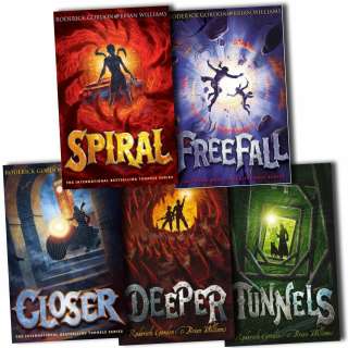 Tunnels Series Collection Roderick Gordon Brian Williams 5 Books Set 